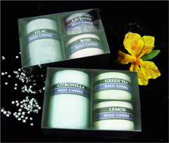  Candle vegetable scent AMBIANCE Baths & Spa and all living spaces