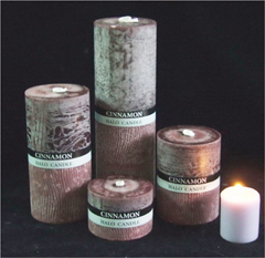 Bougie Harmonie et Senteurs Rustique Assortiment Bûches - Spa & Bains et tout Espace de Vie bougie senteurs spa et bains