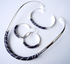 Model jewellery set in 925 Sterling Silver