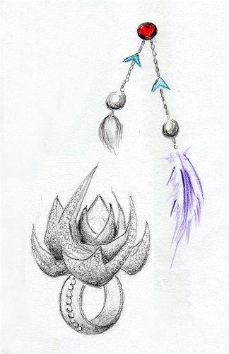 dessin pendantif argent dessin
