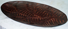 Handmade Tray decoration in mango wood