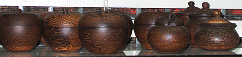 Handicraft coco decoration