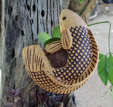 Handicraft coco decoration