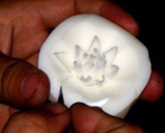 flower soap perfume carved by hand