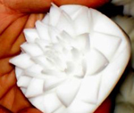 flower soap perfume carved by hand