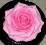 Hand carved soap flowers