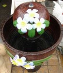 FONTAINE interieur exterieur poterie deco fleur fontaine
