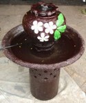 FONTAINE interieur exterieur poterie deco fleur fontaine