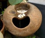 mini ceramic fountain home decor