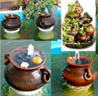 FONTAINE interieur exterieur poterie show fontaine