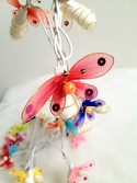 decorative string lights with fairy lights dragonfly