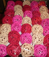 fancy string light handmade rattan wickerwork