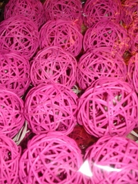 fancy string light handmade rattan wickerwork