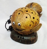 cartoon lamp carved coco
