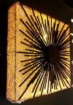 Décoration murale lumineuse Exotique - Vannerie tableau-vannerie-lumineux 04