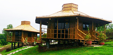 bungalow bamboo, pergola bamboo, house bamboo, ...