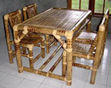 Bamboo furniture indoor outdoor home decor