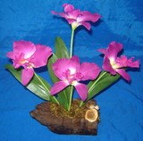 artificial orchid home decors artificielle composees