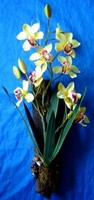 artificial orchid home decors floral arrangements
