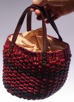 Handbag shoulder-bag Hand braiding