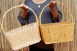 Basket hand-braided - Thailand
