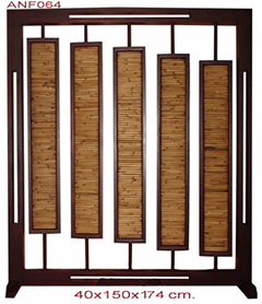 folding screen wood bamboo home decor