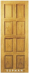 entry door exotic wood