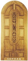 entry door exotic wood