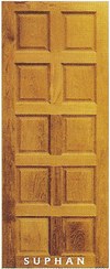 entry door exotic wood