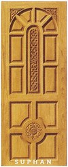 entry door exotic wood