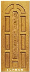 entry door exotic wood