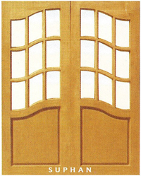 exotic wood patio doors