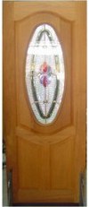 stained glass doors home decor