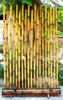 paravent facade bambou