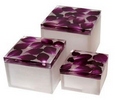 resin box with various inclusion for home - office - bath - spa