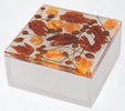 resin box with various inclusion for home - office - bath - spa