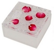 resin box with various inclusion for home - office - bath - spa