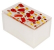 resin box with various inclusion for home - office - bath - spa