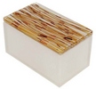 resin box with various inclusion for home - office - bath - spa