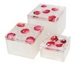 resin box with various inclusion for home - office - bath - spa