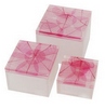 resin box with various inclusion for home - office - bath - spa