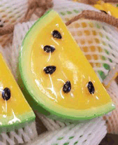 savon naturel artisanal melon