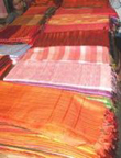 silk shawl and pareo