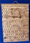 AMENAGEMENT SALLE DE BAIN SPA - paniere en mosaique bois accessoire bois