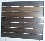 Carpet, rug made of wood chip for bathroom - Spa Wood carpet