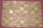 Carpet, rug made of wood chip for bathroom - Spa Wood carpet