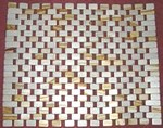 Carpet, rug made of wood chip for bathroom - Spa Wood carpet