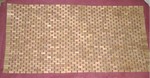 Carpet, rug made of wood chip for bathroom - Spa Wood carpet