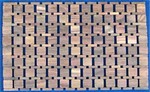 Carpet, rug made of wood chip for bathroom - Spa Wood carpet