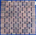 Carpet, rug made of wood chip for bathroom - Spa Wood carpet